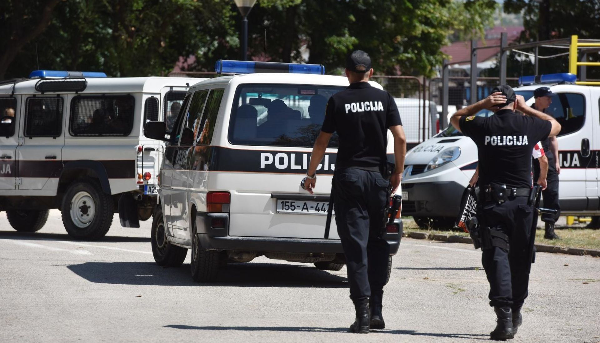 Livno: Policija Bosne i Hercegovine 24.07.2018., Livno, Bosna i Hercegovina - Policija Bosne i Hercegovine. Photo: Hrvoje Jelavic/PIXSELL