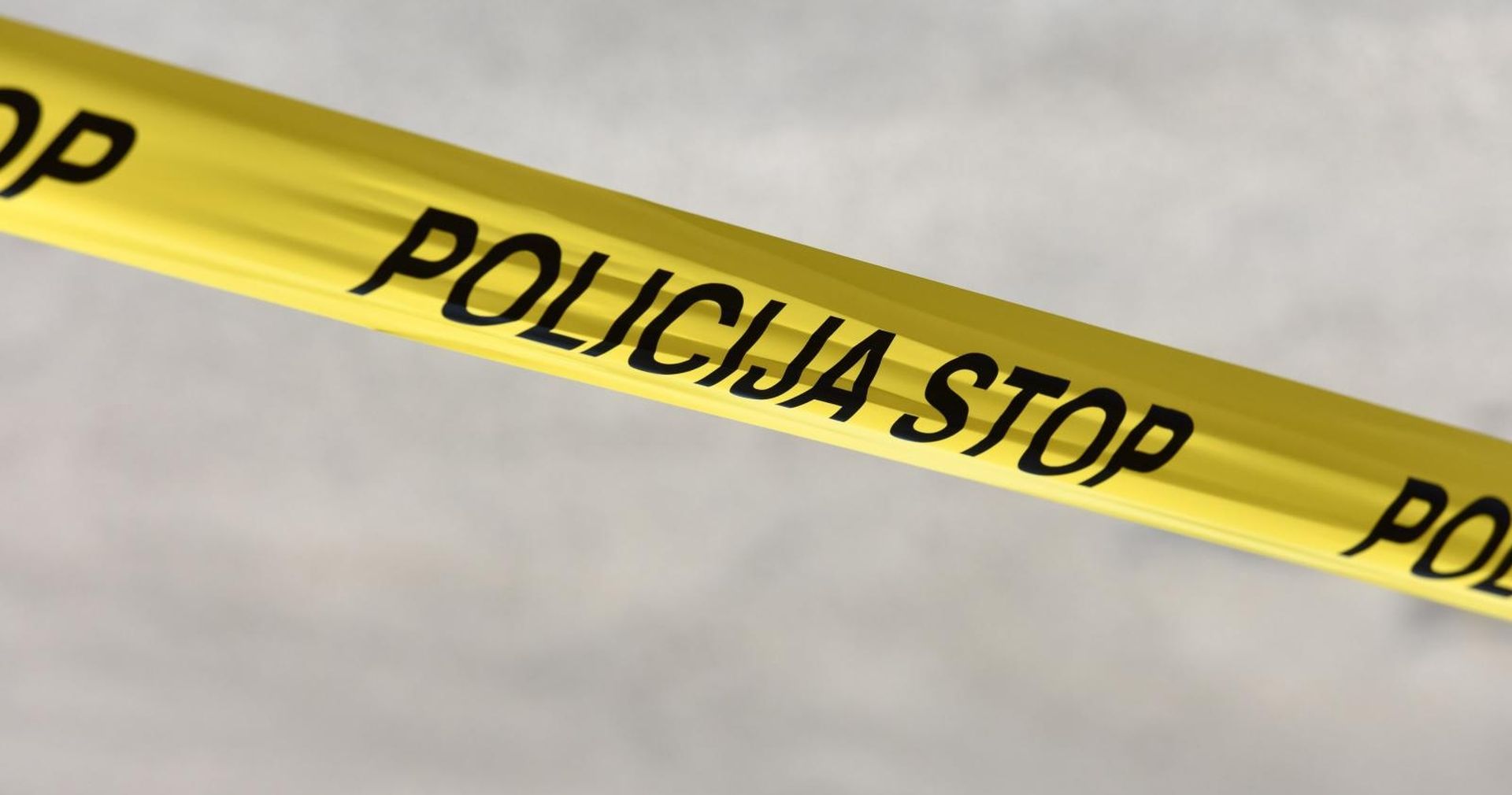 Livno: Policija Bosne i Hercegovine 24.07.2018., Livno, Bosna i Hercegovina - Policijska traka. Photo: Hrvoje Jelavic/PIXSELL