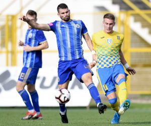 25.08.2019., Zapresic - SRC Zapresic, 6. kolo Hrvatski telekom Prve HNL: Inter Zapresic - Lokomotiva .Datkovic Toni , Mamut Ivan  Photo: Josip Regovic/PIXSELL