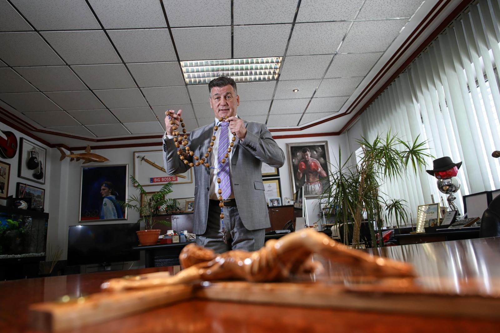 26.03.2018., Zagreb - Damir Skaro, predsjednik AK Siget, politicar i bivsi boksac.
Photo: Boris Scitar/Vecernji list/PIXSELL
