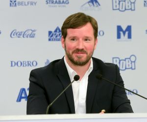 26.05.2019., stadion Gradski vrt, Osijek - Ivan Mestrovic na konferenciji za medije nakon utakmice 36. kola HT Prve lige izmedju Osijeka i Intera iz Zapresica. Photo: Dubravka Petric/PIXSELL