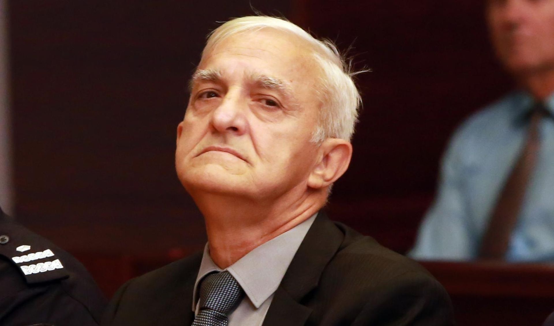 26.09.2017., Split - Dragan Vasiljkovic osudjen je na 15 godina zatvora presudom donesenom na Zupanijskom sudu. Proglasen je krivim za dvije tocke optuznice - zlostavljanje zatvorenika na Kninskoj tvrdjavi i napad na policijsku postaju u Glini.
Photo: Miranda Cikotic/PIXSELL