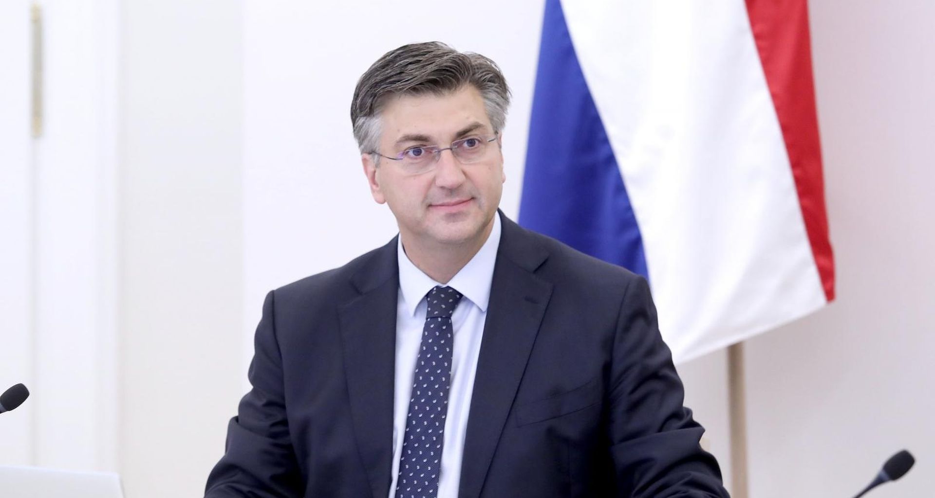 26.09.2019., Zagreb -  U Banskim dvorim odrzana je 180. sjednica Vlade RH na kojoj je, uz ostalo, raspravljano o Prijedlogu strategije integriranog upravljanja granicom.
Photo: Patrik Macek/PIXSELL