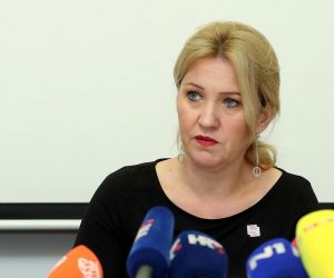 31.05.2019., Zagreb - Sjednica povjerenstva za sprijecavanje sukoba interesa raspravljalo je o Andreju Plenkovicu i Milanu Bandicu. Predsjednica povjerenstva Natasa Novakovic. 
Photo: Goran Stanzl/PIXSELL