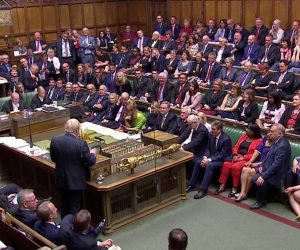 Britain's Prime Minister Boris Johnson speaks after the announcement of the result of the vote in the Parliament in London Britain's Prime Minister Boris Johnson speaks after the announcement of the result of the vote in the Parliament in London, Britain, Spetember 3, 2019, in this still image taken from Parliament TV footage. Parliament TV via REUTERS Parliament TV