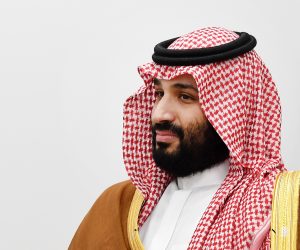 epa07881697 (FILE) - British Prime Minister Theresa May (not pictured) and Crown Prince Mohammed bin Salman of Saudi Arabia hold talks during the second day of the G20 summit in Osaka, Japan, 29 June 2019 (issued 30 September 2019). In an exclusive interview with US television network CBS on 29 September 2019, Mohammed bin Salman warned the international community of the threat posed by Iran to the global oil trade. Iran has been accused by Saudi Arabia and the US of attacking two oilfields in eastern Saudi Arabia last month, allegations that Tehran have denied.  EPA/ANDY RAIN / POOL