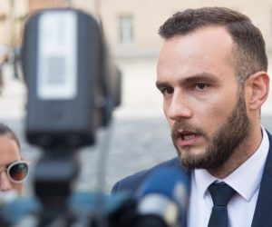 01.08.2019., Zagreb - Ministri na Trgu sv. Marka dolaze na 173. sjednicu Vlade Republike Hrvatske. Photo: Josip Aladrovic Davor Puklavec/PIXSELL
