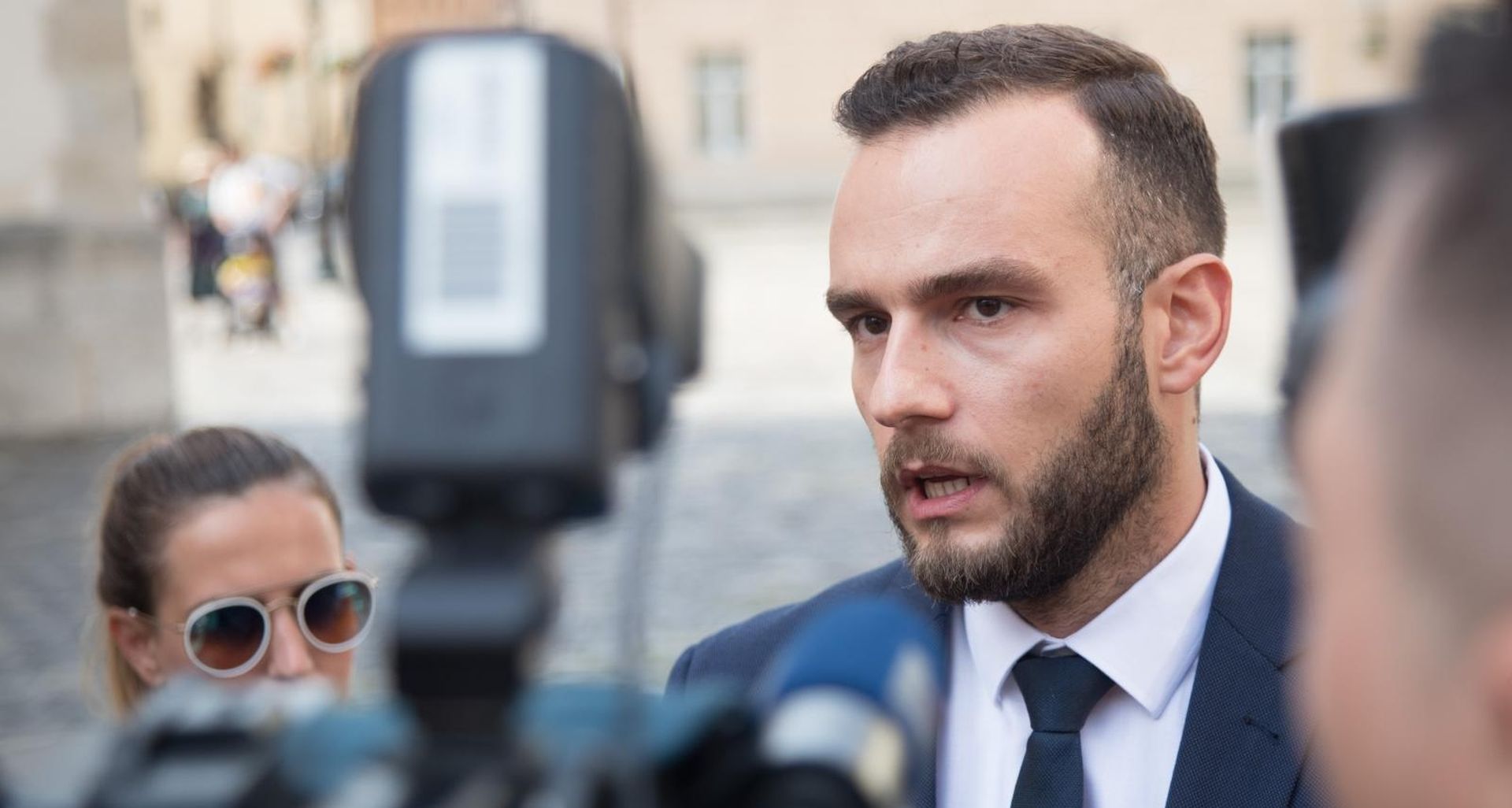 01.08.2019., Zagreb - Ministri na Trgu sv. Marka dolaze na 173. sjednicu Vlade Republike Hrvatske. Photo: Josip Aladrovic Davor Puklavec/PIXSELL