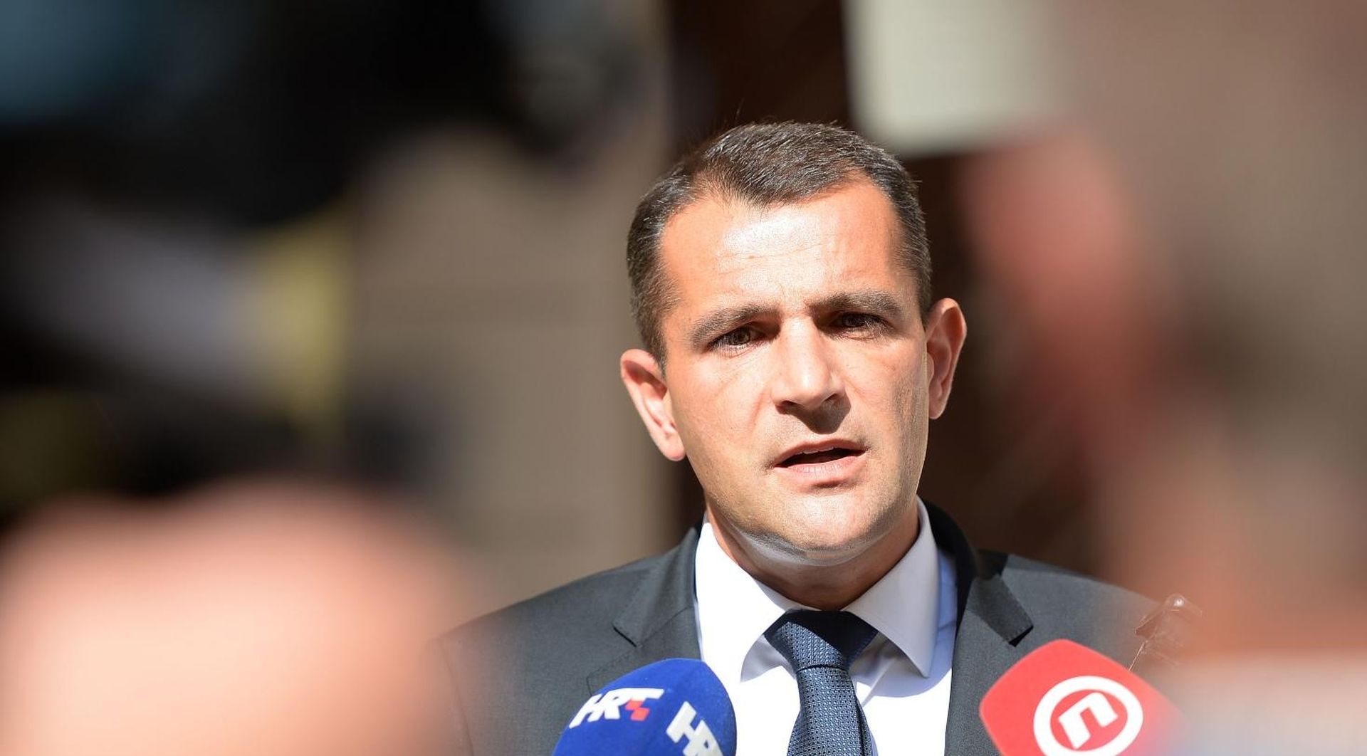 01.10.2019., Cakovec- Medjimurski zupan Matija Posavec izasao je iz HNS-a.
Photo: Vjeran Zganec Rogulja/PIXSELL