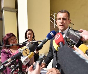 01.10.2019., Cakovec- Medjimurski zupan Matija Posavec izasao je iz HNS-a.
Photo: Vjeran Zganec Rogulja/PIXSELL
