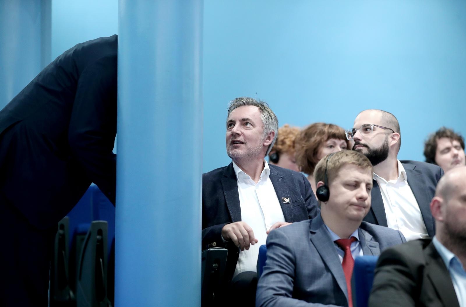 01.10.2019., Zagreb - Nadbiskupijski pastoralni institu. Konferencija - 30. godisnjica pada Berlinskog zida. Miroslav Skoro. Photo: Sanjin Strukic/PIXSELL