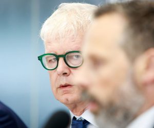 02.09.2019., Split - Konferencija za medije celnika Hajduka na temu prijelaznog roka i tekuceg klupskog poslovanja. Predsjednik Uprave Marin Brbic
Photo: Milan Sabic/PIXSELL