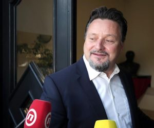 03.07.2019., Zagreb - Dolazak celnika HDZ-a u srediste stranke na sastanak uzeg Predsjednistva HDZ-a oko aktualnih zbivanja na kojem ce se razgovarati o ministru Lovri Kuscevicu i o koalicijskom partneru HNS-u. Lovro Kuscevic. 
Photo: Goran Stanzl/PIXSELL