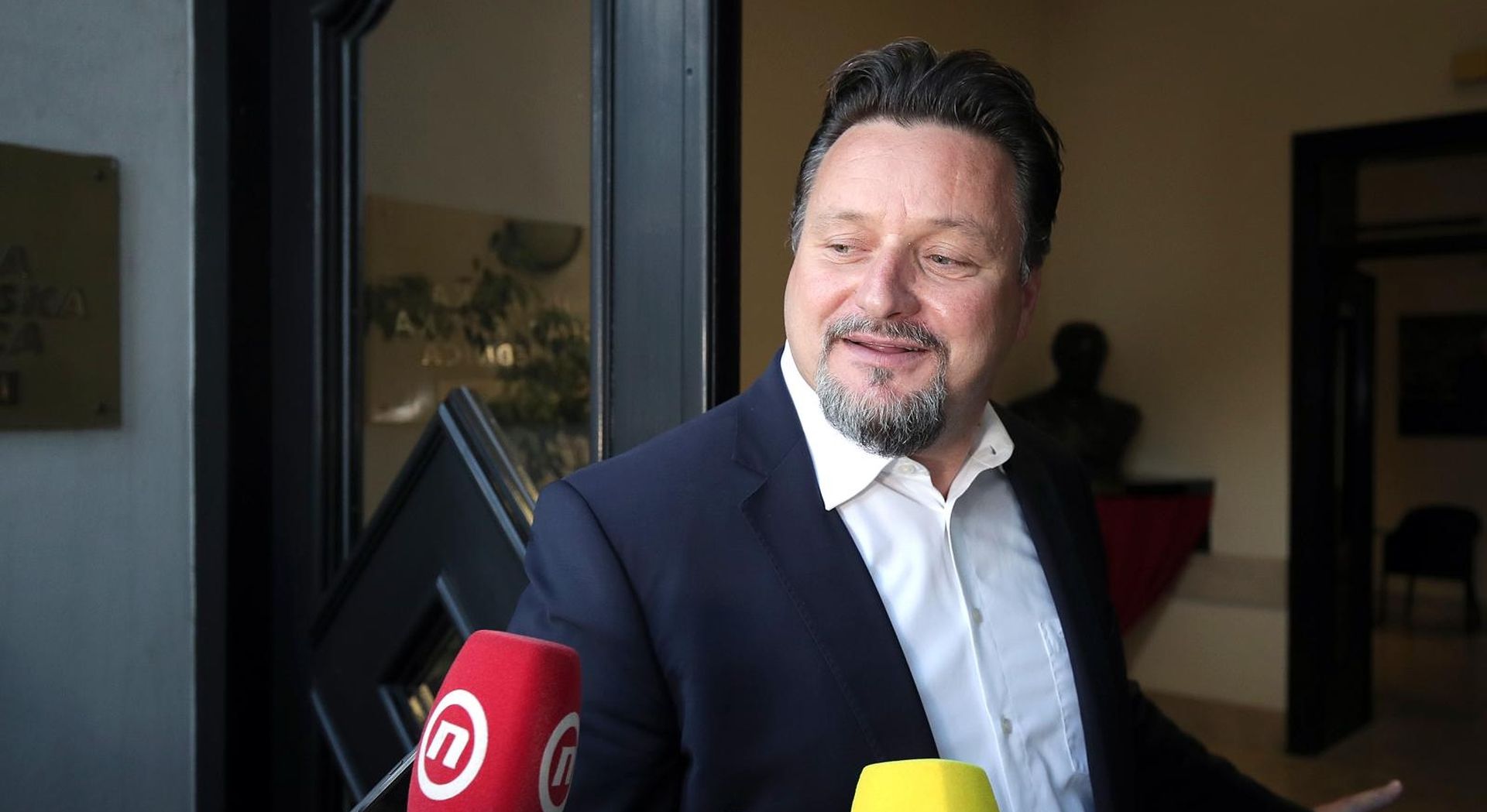03.07.2019., Zagreb - Dolazak celnika HDZ-a u srediste stranke na sastanak uzeg Predsjednistva HDZ-a oko aktualnih zbivanja na kojem ce se razgovarati o ministru Lovri Kuscevicu i o koalicijskom partneru HNS-u. Lovro Kuscevic. 
Photo: Goran Stanzl/PIXSELL
