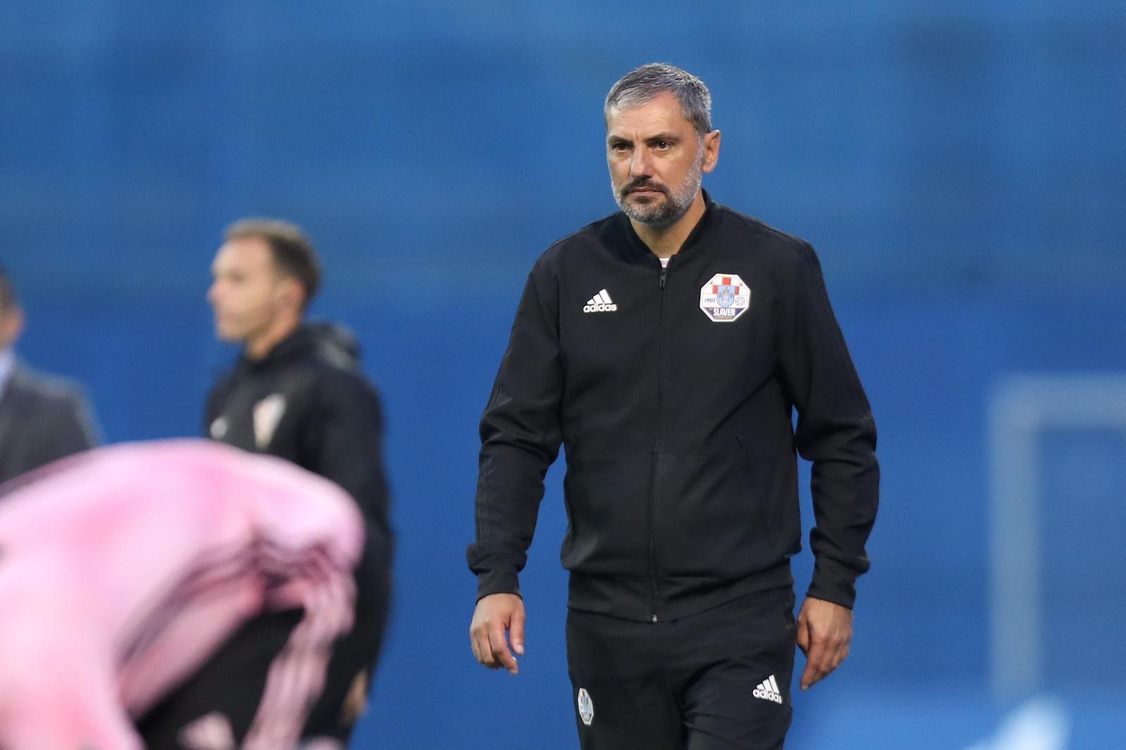 05.10.2019., stadion Makismir, Zagreb - Hrvatski Telekom Prva liga, 11. kolo, GNK Dinamo - NK Slaven Belupo. Trener Slaven Belupa Ivica Sertic.
Photo: Luka Stanzl/PIXSELL