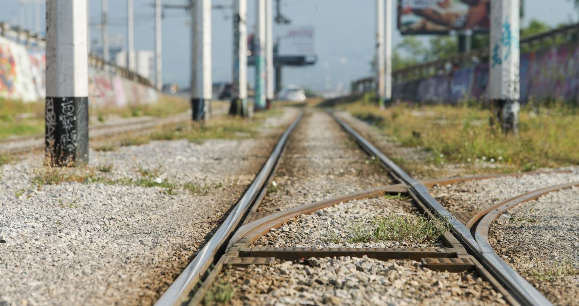 06.08.2018., Zagreb - Obustava tramvajskog prometa na relaciji Sopot - Savski most zbog rekonstrukcije remetineckog rotora koja ce trajati do pocetka 2020. Za vrijeme rekonstrukcije rotora na relaciji Savski most - Sopot voziti ce autobusna linija 607, dok ce se tramvaj broj 14 okretati na Savskom mostu.  Photo: Filip Kos/PIXSELL