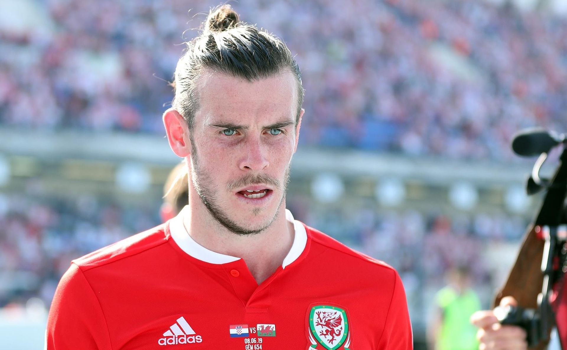 08.06.2019., stadion Gradski vrt, Osijek - Kvalifikacije za Europsko prvenstvo 2020., skupina E, 3. kolo, Hrvatska - Wales. Gareth Bale. 
Photo: Goran Stanzl/PIXSELL
