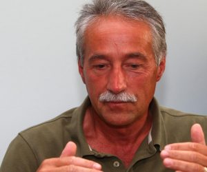 26.05.2009., Zagreb, Hrvatska - Marko Marcinko osnivac Glumina banke je bio optuzen na 7 godina zatvora radi malverzacija. Danas, nakon odsluzene zatvorske kazne bavi se bioenergijom i izradom natalnih karata. 
Photo: Dalibor Urukalovic/24sata