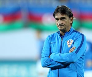 09.09.2019., stadion Backell Arena, Baku, Azerbajdzan- Kvalifikacijske za Europsko prvesntvo, skupina E, 5. kolo, Azerbajdzan - Hrvatska. Zlatko Dalic. 
Photo: Luka Stanzl/PIXSELL