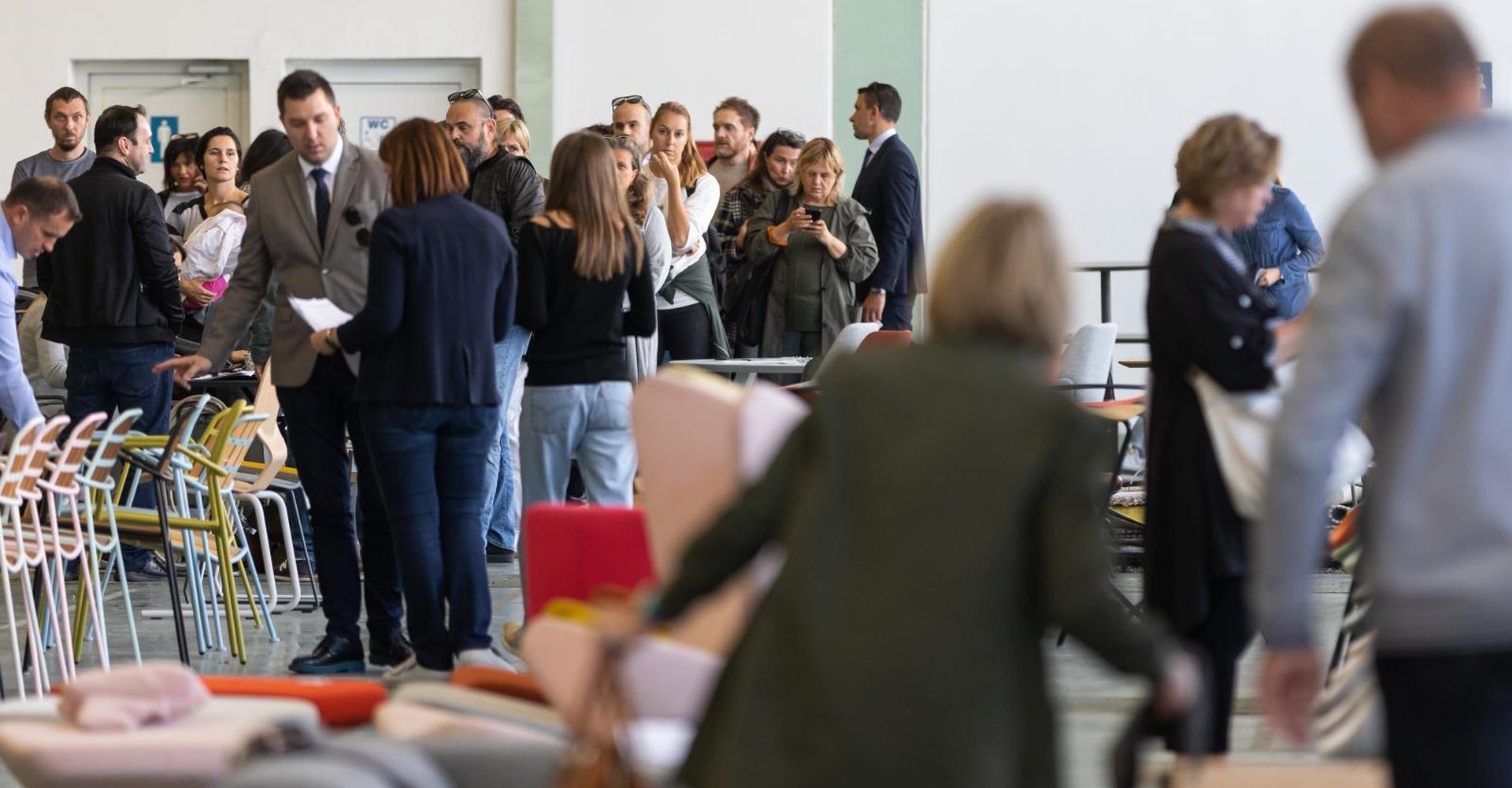 09.10.2019., Zagreb - Na Zagrebackom velesajmu otvorena je Ambienta, sajam namjestaja i pokucstva.
Photo: Davor Puklavec/PIXSELL