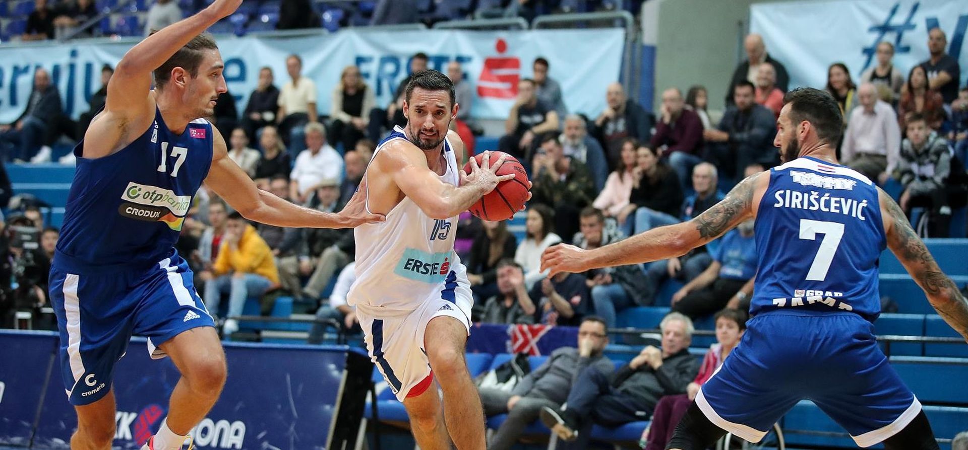 09.10.2019., Zagreb - Kosarkaski centar Drazen Petrovic, Zagreb - HT Premijer liga, 2. kolo, KK Cibona - KK Zadar. Ivan Novacic. 
Photo: Goran Stanzl/PIXSELL