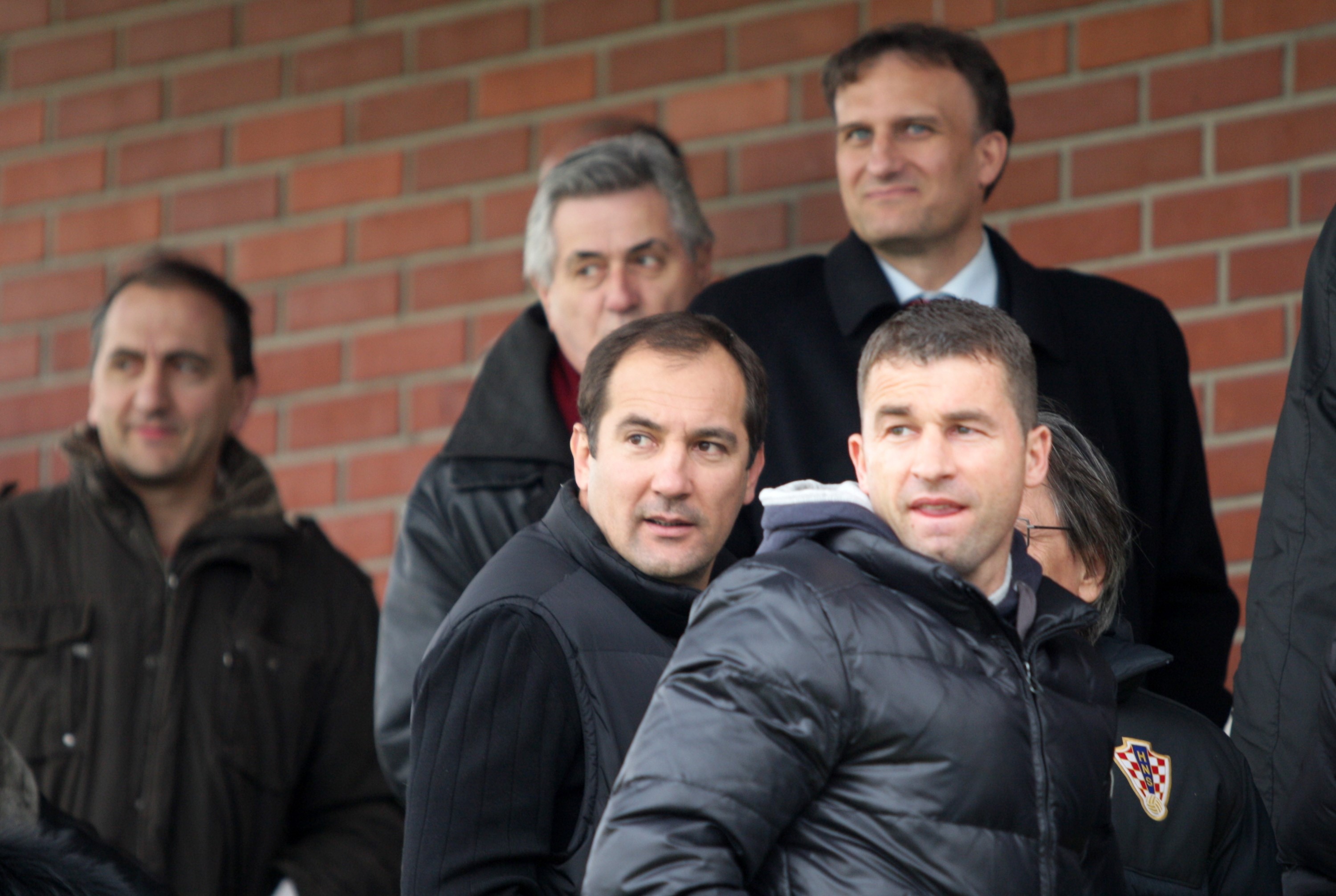 05.03.2011. Zadar - 1. HNL, 20. kolo, NK Zadar - HNK Hajduk. Igor Stimac i Jakov Surac
Photo: Filip Brala/PIXSELL
