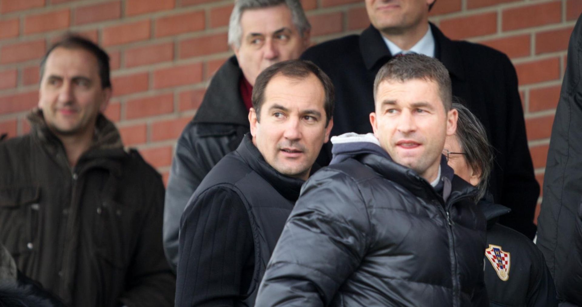 05.03.2011. Zadar - 1. HNL, 20. kolo, NK Zadar - HNK Hajduk. Igor Stimac i Jakov Surac
Photo: Filip Brala/PIXSELL