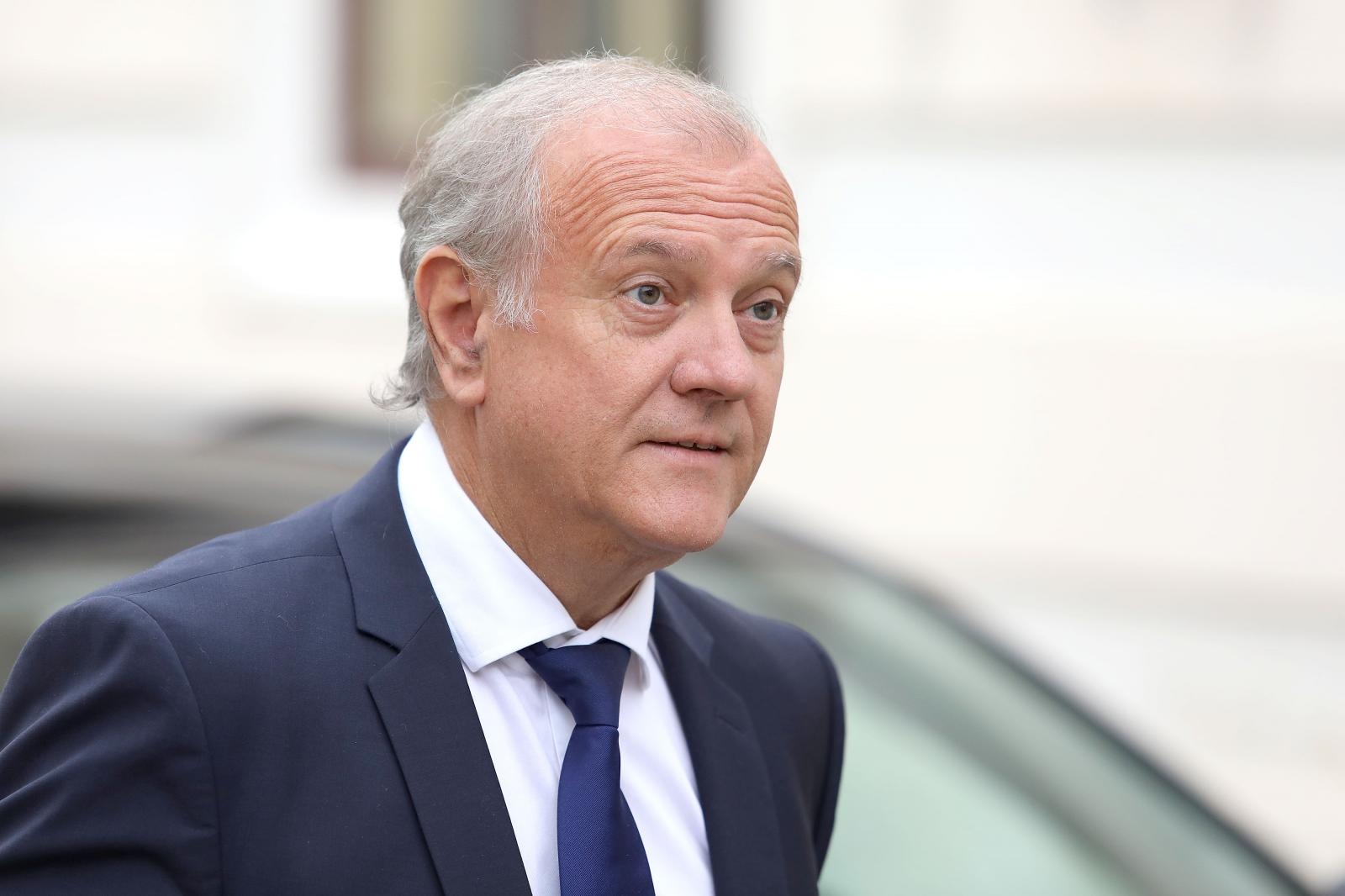 11.09.2019., Zagreb - Ministri dolaze u Banske dvore ne sjednicu uzeg kabineta Vlade RH. Drazen Bosnjakovic 
Photo: Patrik Macek/PIXSELL