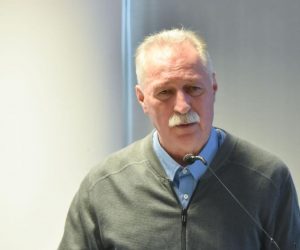 14.10.2019., Zagreb - U dvorani Sindikata odrzana je konferencija za medije Nezavisnog sindikata zaposlenih u srednjim skolama Hrvatske i Sindikata hrvatskih ucitelja. Predsjednik Nezavisnog sindikata zaposlenih u srednjim skolama Hrvatske Branimir Mihalinec. 
Photo: Davorin Visnjic/PIXSELL