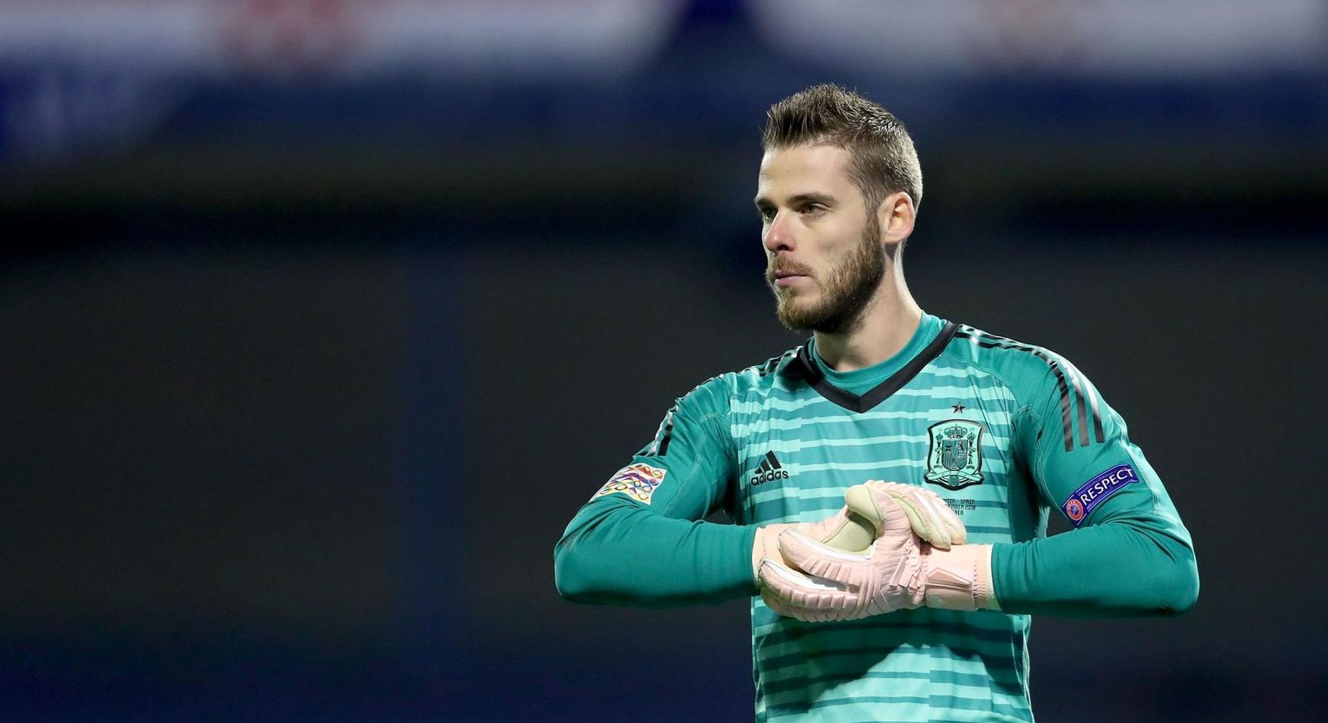 15.11.2018., stadion Maksimir, Zagreb - UEFA Liga nacija, Liga A, skupina 4, 3. kolo, Hrvatska - Spanjolska. David de Gea. 
Photo: Igor Kralj/PIXSELL