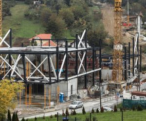16.10.2019., Zagreb - Radovi na donjem dijelu zicare Sljeme. Photo: Robert Anic/PIXSELL