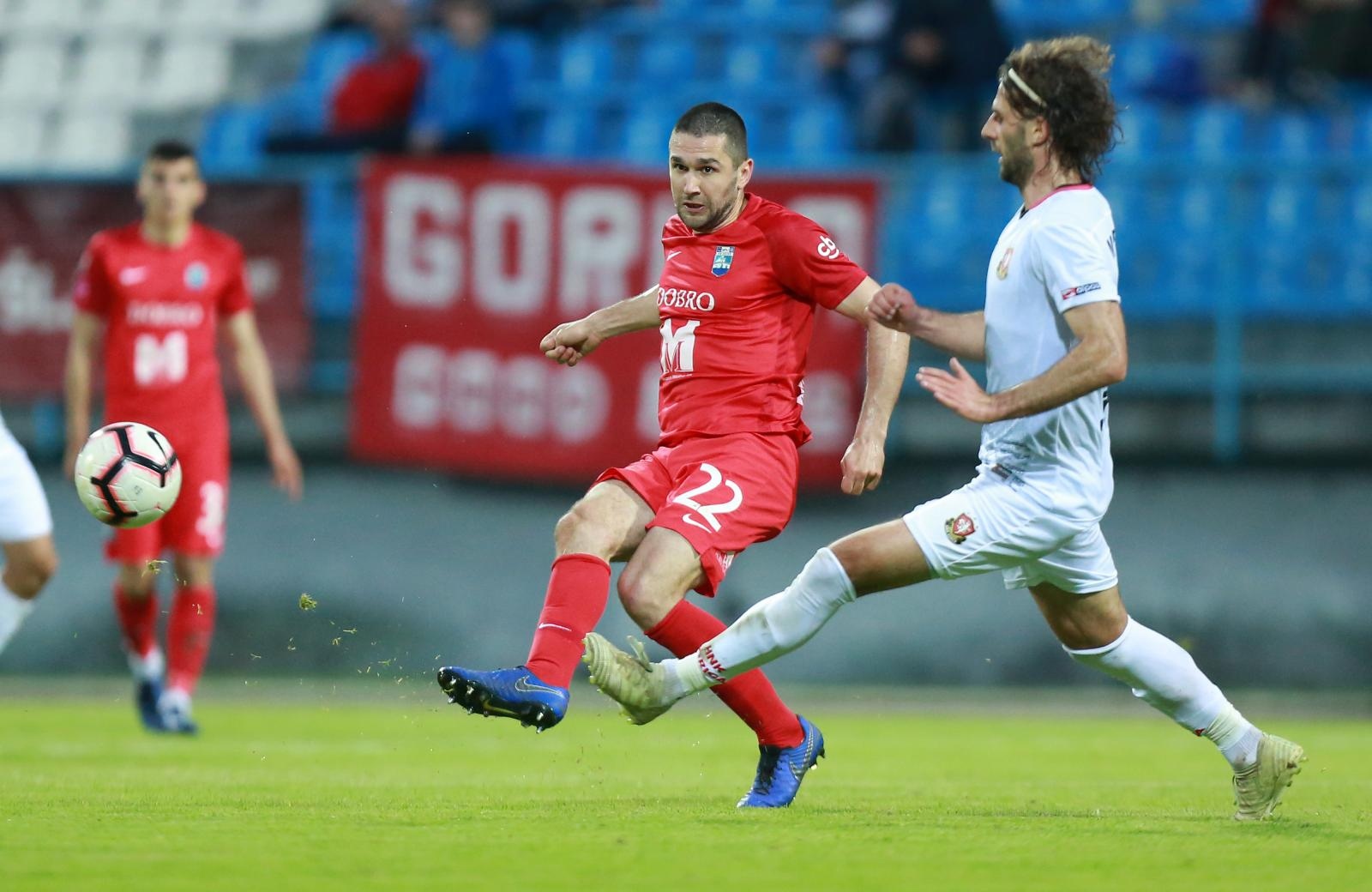 19.05.2019., gradski stadion, Velika Gorica - Hrvatski Telekom Prva liga, 35. kolo, HNK Gorica - NK Osijek. 	Domagoj Pusic. 
Photo: Matija Habljak/PIXSELL