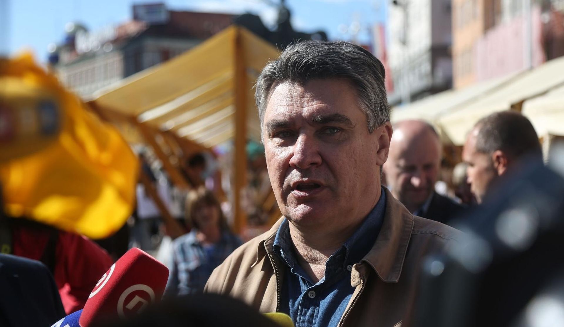 20.09.2019.,Zagreb,Trg bana Jelacica, sajam sto posto zagorsko obisao je predsjednicki kandidat Zoran Milanovic.
Photo: Marin Tironi/PIXSELL