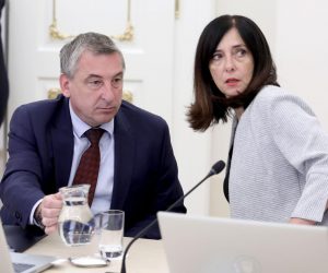 22.08.2019., Zagreb - Na svojoj 174. sjednici Vlada RH je, uz ostalo, raspravljala o prijedlogu kandidata Republike Hrvatske za clana Europske komisije, u mandatnom razdoblju od 2019. do 2024. godine. Predrag Stromar, Blazenka Divjak.
Photo: Patrik Macek/PIXSELL