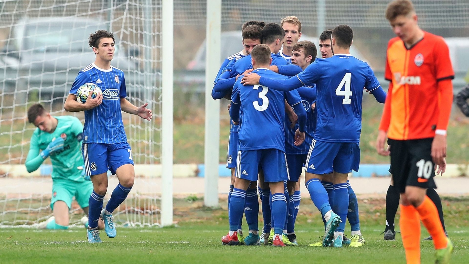22.10.2019., OSK Metalist Training Ground, Harkiv, Ukrajina - UEFA Liga prvaka mladih, skupina C, 3. kolo, FC Shakhtar Donetsk - GNK Dinamo. 
Photo: Goran Stanzl/PIXSELL