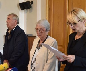 23.10.2019., Pula - Bivsa rijecka procelnica za sport i tehnicku kulturu Vera Begic na pulskom Zupanijskom sudu nepravomocno je osudjena na cetiri godine zatvora i sedam godina zabrane voznje, jer je pod utjecajem alkohola u kolovozu prosle godine izazvala prometnu nesrecu u kojoj je poginuo 41-godisnji vozac iz Umaga. Vera Begic se nije pojavila na citanju presude. 
Photo: Dusko Marusic/PIXSELL