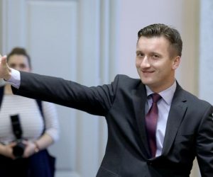 23.11.2016., Zagreb - Sabor je aktualnim prijepodnevom, prvim u ovom mandatu, poceo svoju drugu sjednicu.  Zarko Tusek. 
Photo: Patrik Macek/PIXSELL