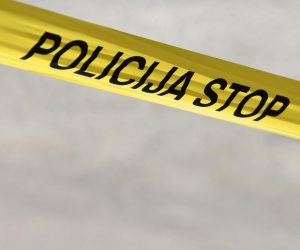 Livno: Policija Bosne i Hercegovine 24.07.2018., Livno, Bosna i Hercegovina - Policijska traka. Photo: Hrvoje Jelavic/PIXSELL