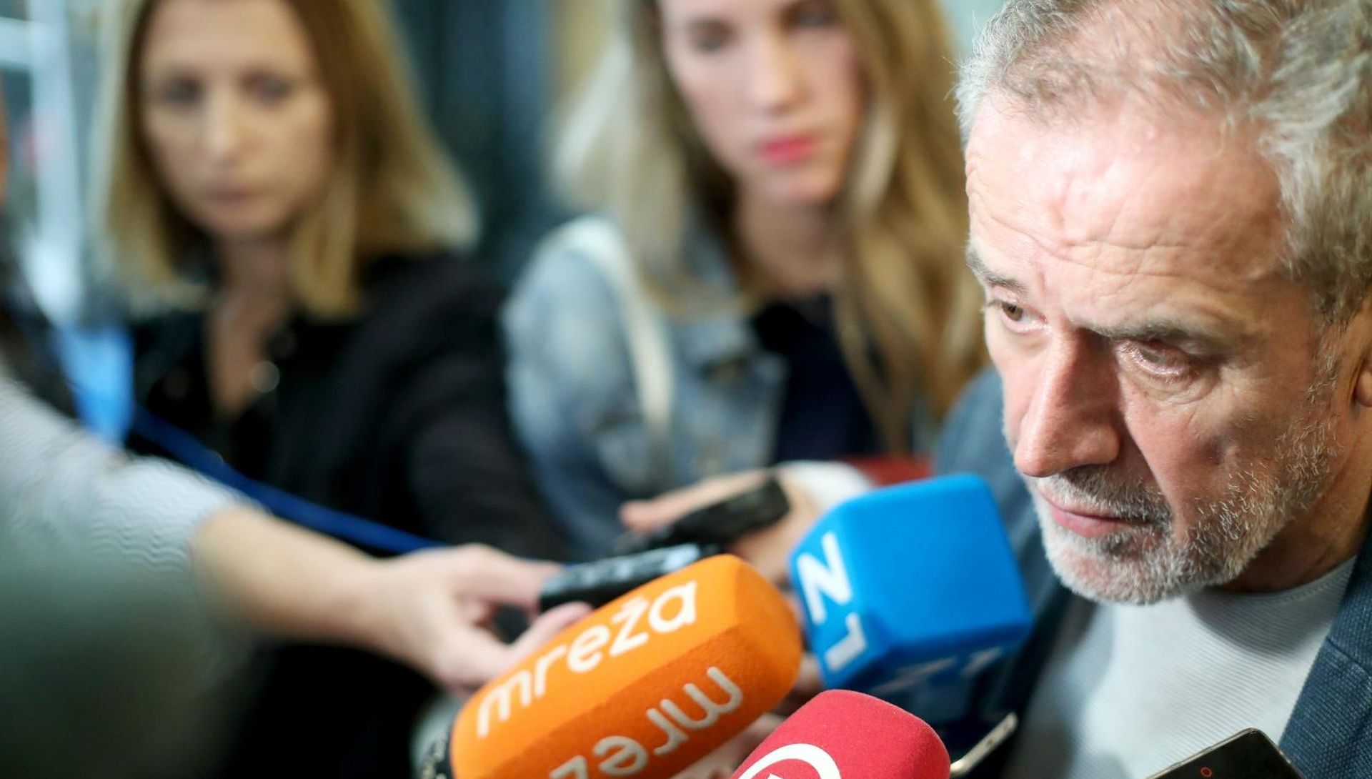 25.09.2019., Umjetnicki paviljon, Zagreb - Na konferenciji za medije najavljena izlozba americkog kipara Alexandera Caldera u Umjetnickom paviljonu. Milan Bandic. Photo: Sanjin Strukic/PIXSELL
