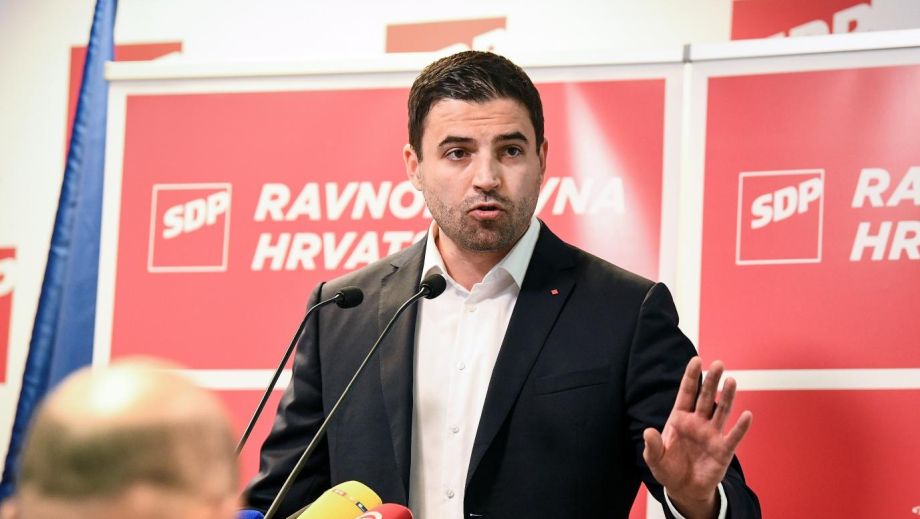 25.10.2019., Zagreb- Sjednica Glavnog odbora Socijaldemokratske partije Hrvatske. Davor Bernardic.
Photo: Sandra Simunovic/PIXSELL