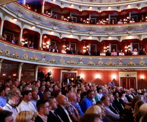 27.10.2019., Split - u Hrvatskom narodnom kazalistu Split odrzana premijera filma "Ivanova igra" o Ivanu Gudelju.   
Photo: Milan Sabic/PIXSELL