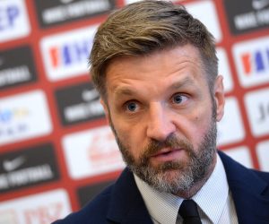 28.10.2019., Zagreb - Konferencija za medije Hrvatskog nogometnog saveza. Izbornik hrvatske mlade reprezentacije Igor Biscan objavio je popis kandidata za nadolazece utakmice mlade reprezentacije protiv Litve i Ceske.Photo: Marko Prpic/PIXSELL