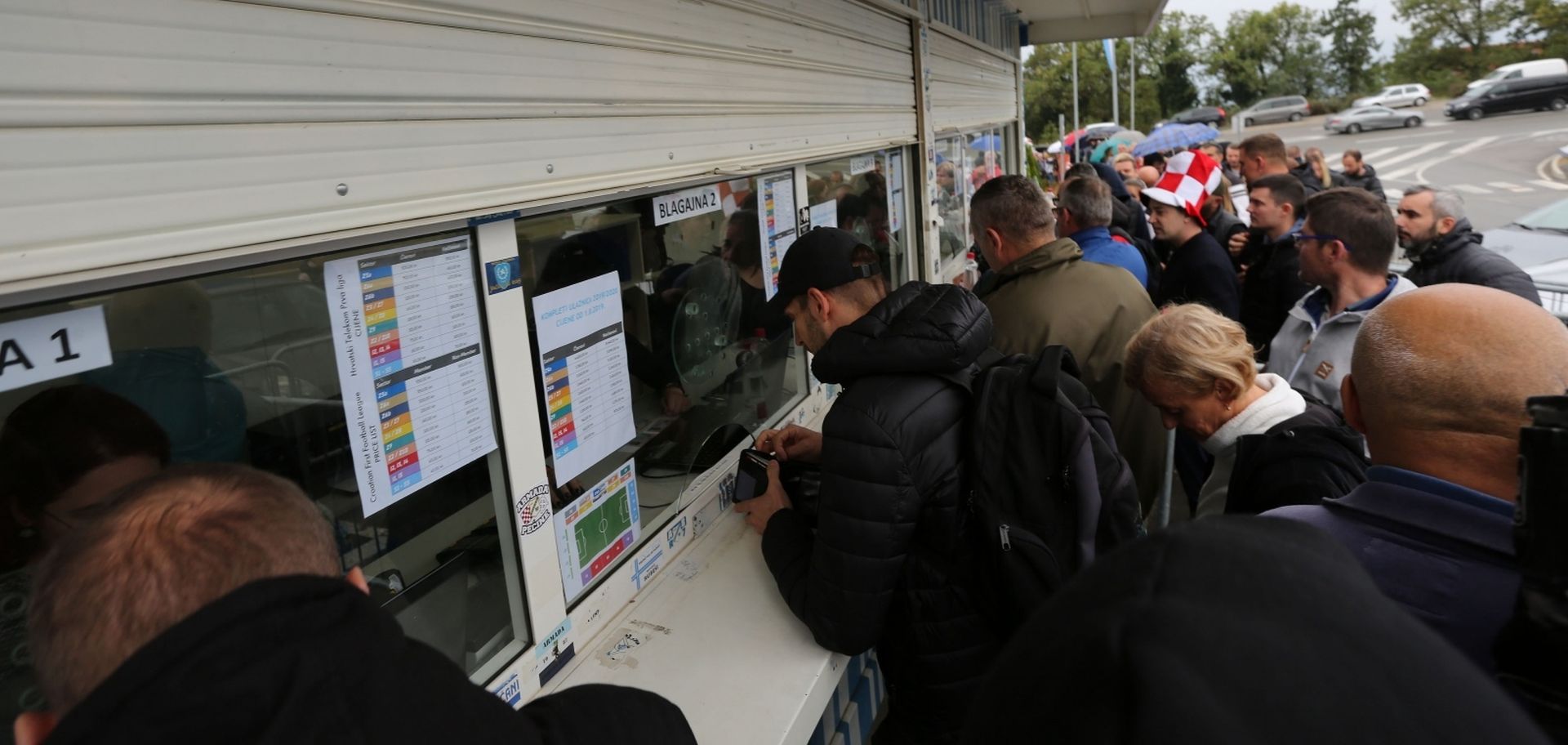 29.10.2019., Rijeka - Pocela je prodaja karata za posljednju utakmicu Hrvatske u kvalifikacijama za Europsko prvenstvo protiv Slovacke na stadionu Rujevica. Photo: Goran Kovacic/PIXSELL