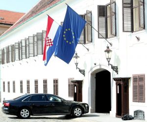 31.07.2019., Zagreb - Trg svetog Marka. Dolazak ministara na sjednicu uzeg kabineta Vlade RH.  Photo: Sanjin Strukic/PIXSELL