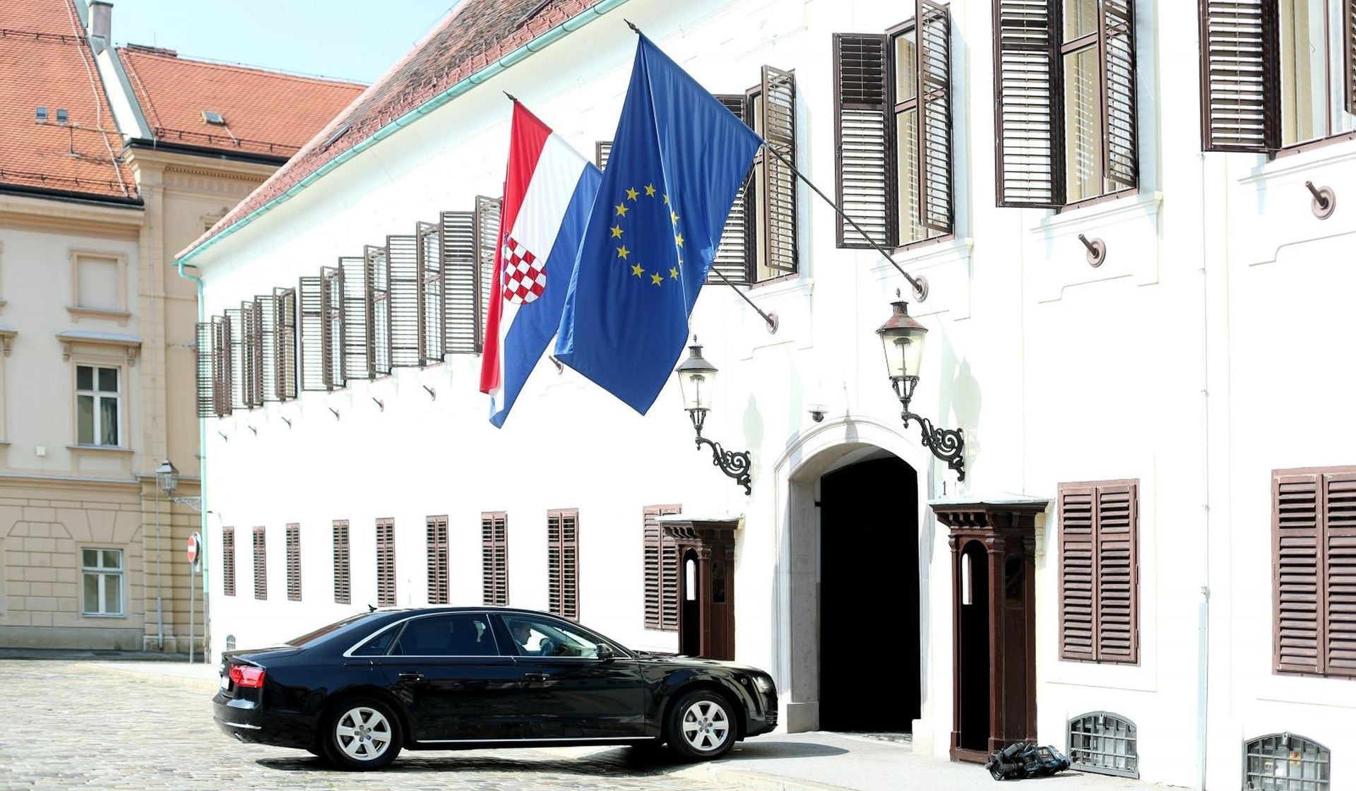 31.07.2019., Zagreb - Trg svetog Marka. Dolazak ministara na sjednicu uzeg kabineta Vlade RH.  Photo: Sanjin Strukic/PIXSELL