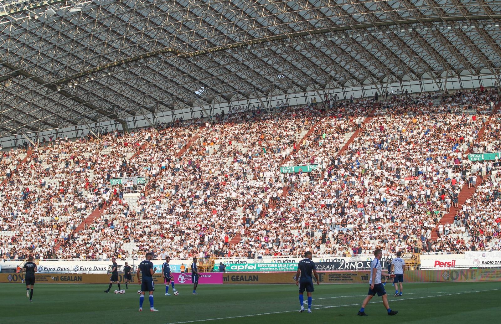 31.08.2019., stadion Poljud, Split - Hrvatski Telekom Prva liga, 7. kolo, HNK Hajduk - GNK Dinamo. Photo: Ivo Cagalj/PIXSELL