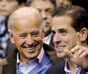 FILE PHOTO: U.S. Vice President Biden and his son Hunter attend an NCAA basketball game between Georgetown University and Duke University in Washington FILE PHOTO: U.S. Vice President Joe Biden and his son Hunter Biden attend an NCAA basketball game between Georgetown University and Duke University in Washington, U.S., January 30, 2010. REUTERS/Jonathan Ernst/File Photo Jonathan Ernst