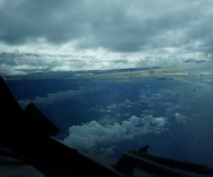 Hurricane Dorian is seen from NOAA-42 WP-3D Orion aircraft during a reconnaissance mission over the Atlantic Ocean Hurricane Dorian is seen from the National Oceanic and Atmospheric Administration NOAA-42 WP-3D Orion aircraft during a reconnaissance mission over the Atlantic Ocean, August 30, 2019 in this handout image obtained from social media. Picture taken August 30, 2019. LCDR Robert Mitchell/NOAA/Handout via REUTERS THIS IMAGE HAS BEEN SUPPLIED BY A THIRD PARTY. NOAA