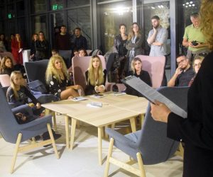 Dubrovnik, 13.11.2019. - Izlobom o Orlandu u srijedu naveèer u dubrovaèkim Lazaretima otvoreni su 6. Dani Kreativnih / kulturnih industrija 2019. (DKKI) u organizaciji Razvojne agencije grada Dubrovnika (DURA). foto HINA/ Baldo MARUNÈIÆ/ bm