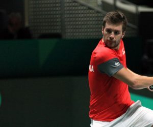 Madrid, 18.11.2019. - U sportskom centru Caja Magice u Madridu u prvom kolu skupine B Finala Davis cupa igraju Hrvatska - Rusija. U trećem susretu, u parovima igraju Ivan Dodig i Nikola Mektić protiv Andreya Rubleva i Karena Khachanova. foto HINA/ HTS/ Mario ĆUŽIĆ/ ml